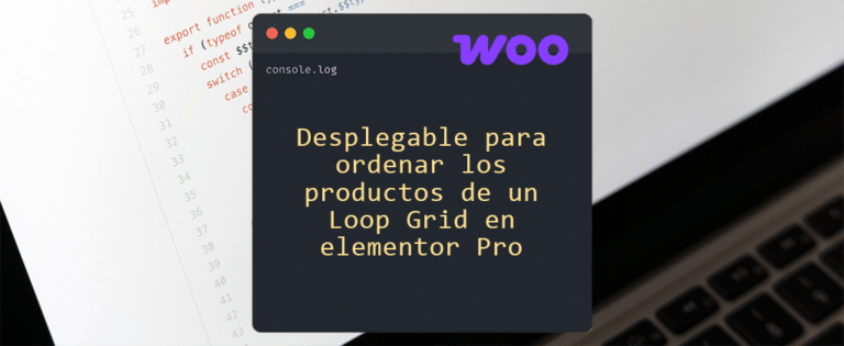 Ordenación de productos para Loop Grid